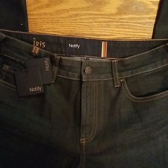 🆕️Notify Iris NWT Italian coated flare leg jeans - Picture 6 of 9